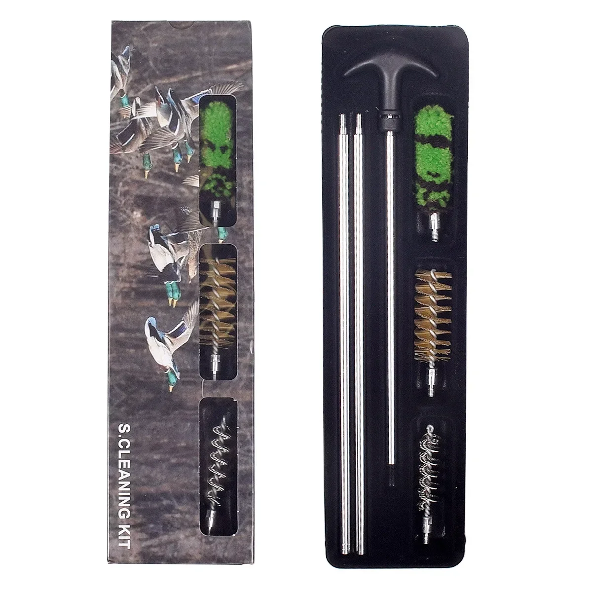 Gun Cleaning Rod - ชุดทำความสะอาดปืนของเล่น 6 ชิ้น/ชุด ขนาด 12GA 16GA