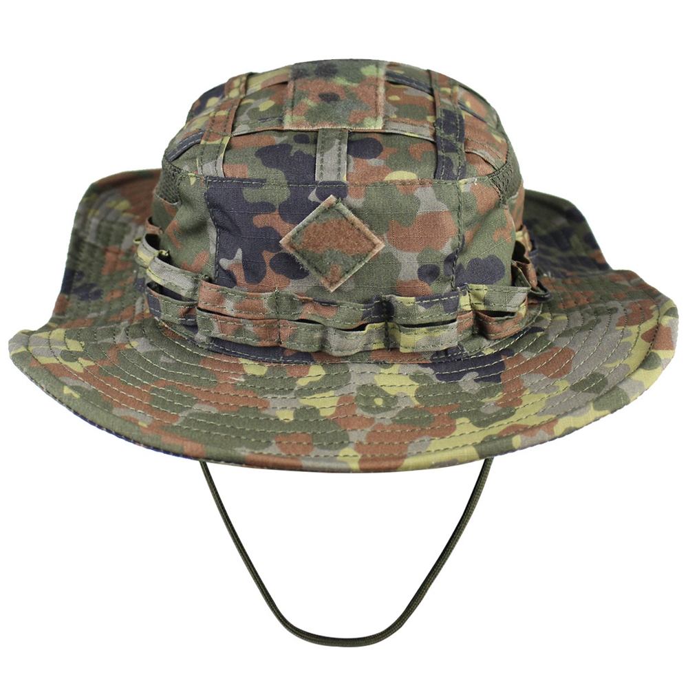 Mens Outdoor Hunting Hats - หมวกกันแดดแบบยุทธวิธี ระบายอากาศได้ดี สำหรับผู้ชายและผู้หญิง เหมาะสำหรับกีฬา ตกปลา หมวกบักเก็ต