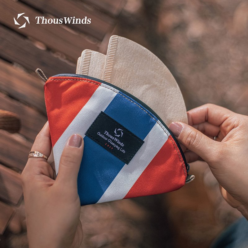 Outdoor Hunting Kitchen - Thous Winds Camping กระดาษกาแฟแบบพกพาถุงเก็บห้องครัวกลางแจ้ง Organizer Multifunctional