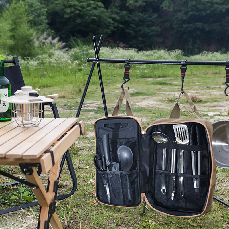 ชุดเครื่องครัวแคมป์ปิ้ง 8 ชิ้น - Outdoor Hunting Kitchen บทวิจารณ์และราคา