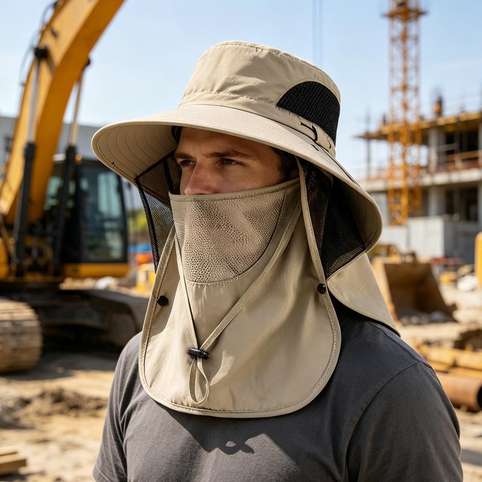 หมวกกันแดดฤดูร้อน ป้องกันรังสี - Mens Outdoor Hunting Hats บทวิจารณ์และราคา