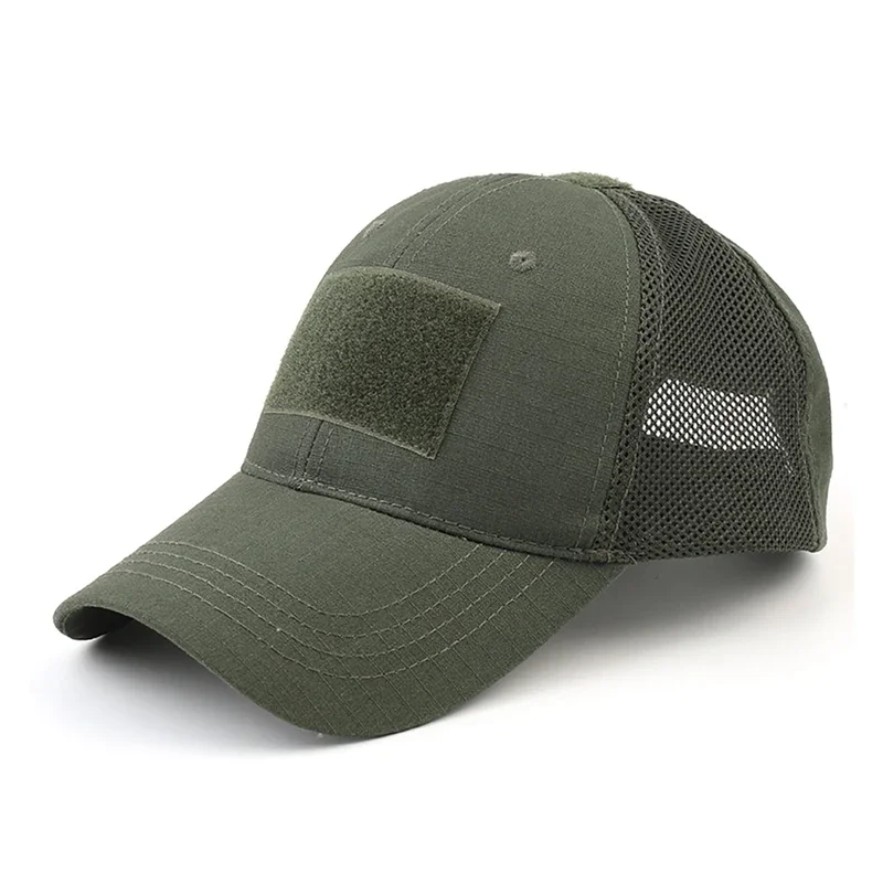 หมวกแก๊ปตาข่ายลายพรางมัลติแคมแ - Mens Outdoor Hunting Hats บทวิจารณ์และราคา