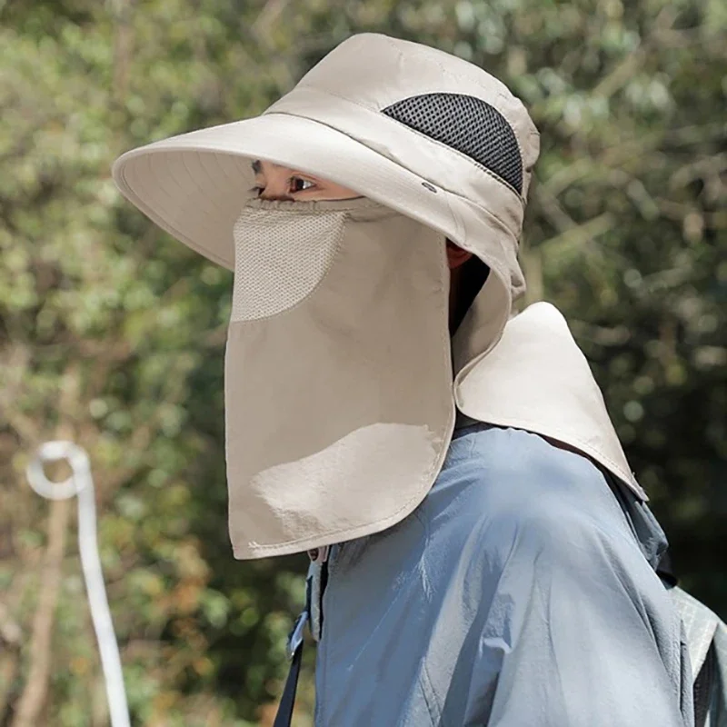 หมวกกันแดดฤดูร้อน ป้องกันรังสี - Mens Outdoor Hunting Hats บทวิจารณ์และราคา