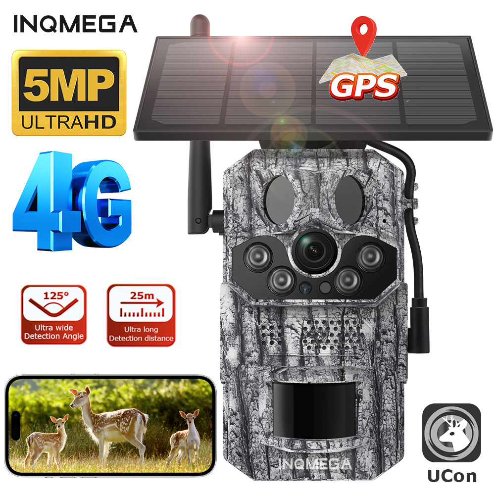 INQMEGA4G 2K 5MP PIR Motion เป - Hunting Outdoor Camera บทวิจารณ์และราคา