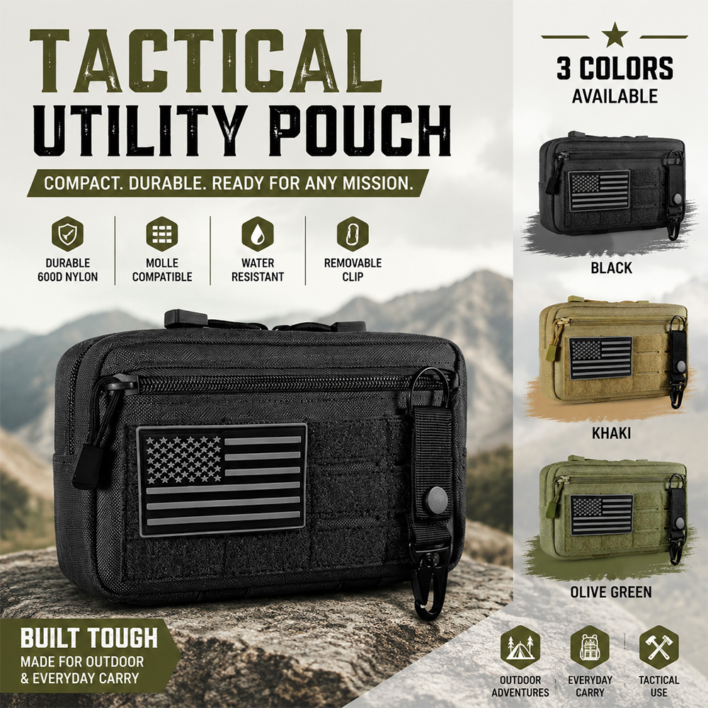 กระเป๋าอเนกประสงค์แบบยุทธวิธี  - Outdoor Hunting Kit บทวิจารณ์และราคา