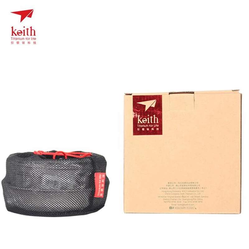 Keith 3PCS ไทเทเนียมเครื่องครั - Outdoor Hunting Kit บทวิจารณ์และราคา
