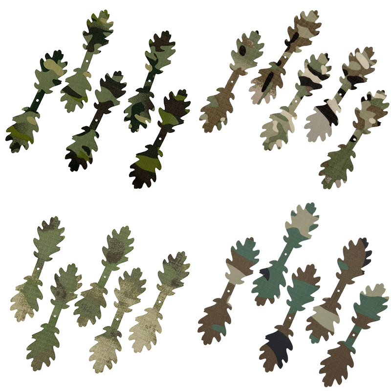 แถบลายพราง 3 มิติ 5 ชิ้น/ชุด ส - Ghillie Suit Woodland บทวิจารณ์และราคา