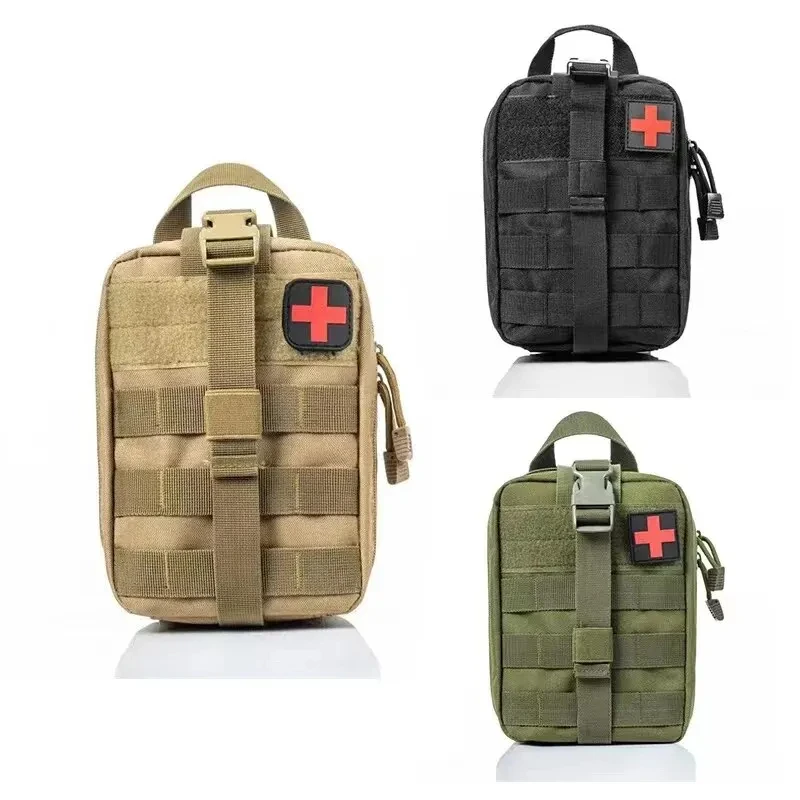 ยุทธวิธีชุดปฐมพยาบาลถุงแพทย์ฉุ - Outdoor Hunting Kit บทวิจารณ์และราคา