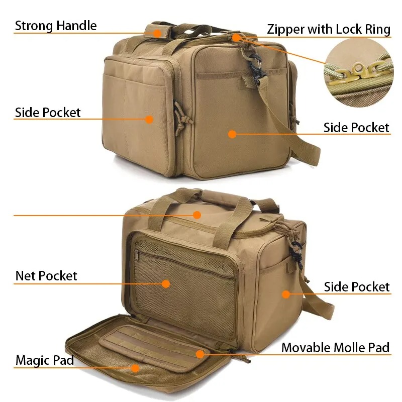 กระเป๋าเก็บปืนพร้อมระบบ MOLLE  - Hunting And Outdoor Supplies บทวิจารณ์และราคา