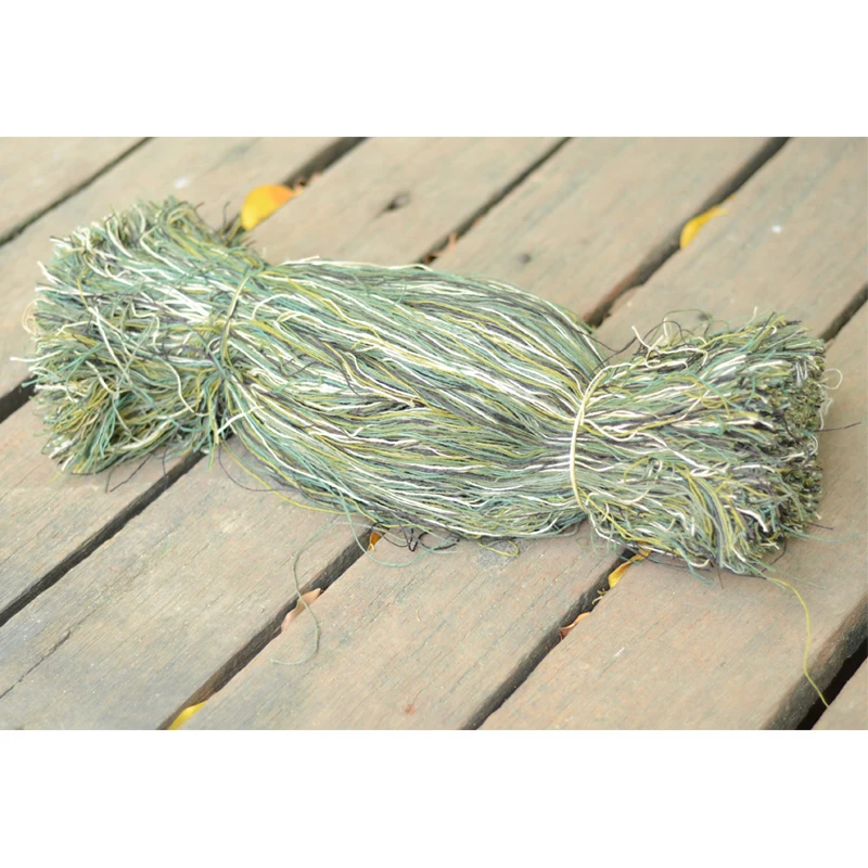 ไหมพรมลายพรางแอร์ซอฟต์ ชุดล่าส - Ghillie Suit Woodland บทวิจารณ์และราคา