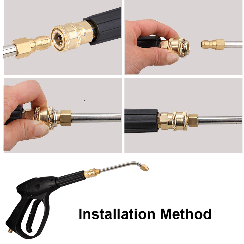 เครื่องฉีดน้ําแรงดันสูงล้างรถป - Gun Cleaning Rod บทวิจารณ์และราคา