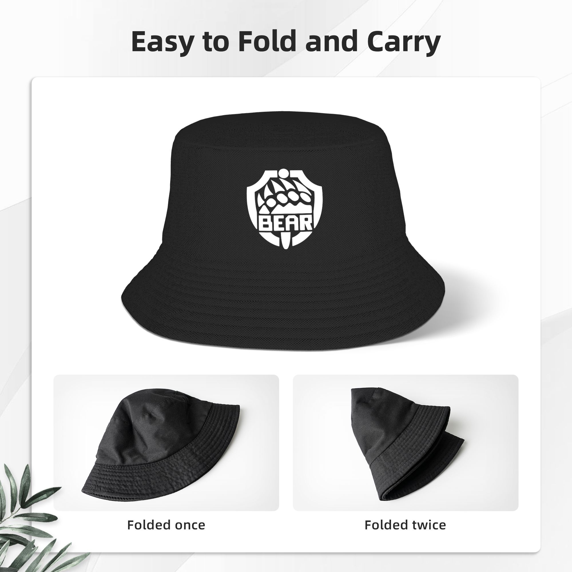 หมวกบักเก็ตลายโลโก้ Escape Fro - Hunting Outdoor Logos บทวิจารณ์และราคา