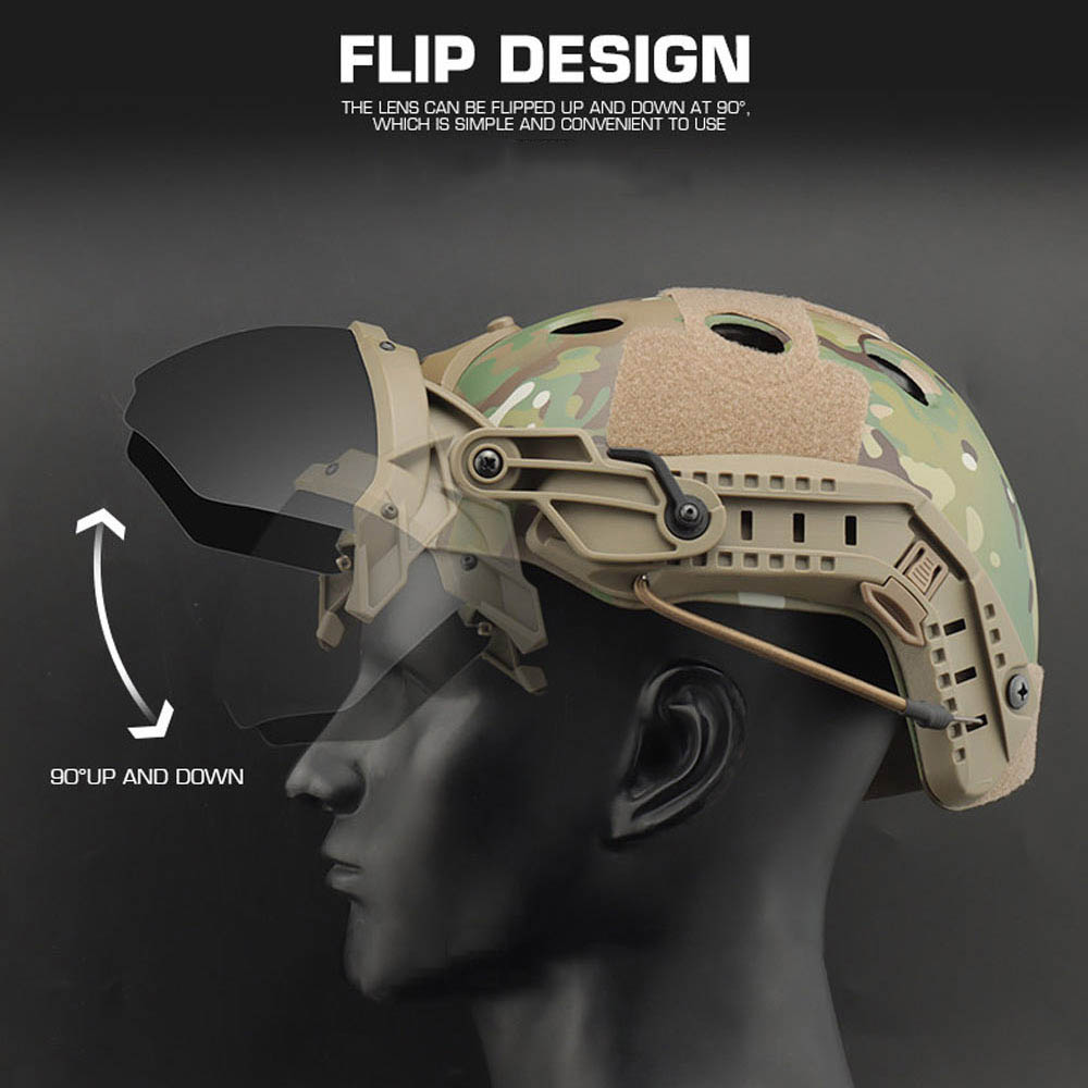 ยุทธวิธี FAST HELMET GUIDE แว่ - Outdoor Hunting Guide บทวิจารณ์และราคา