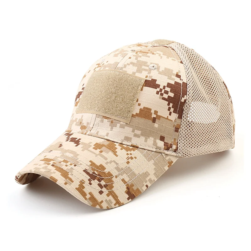 หมวกแก๊ปตาข่ายลายพรางมัลติแคมแ - Mens Outdoor Hunting Hats บทวิจารณ์และราคา