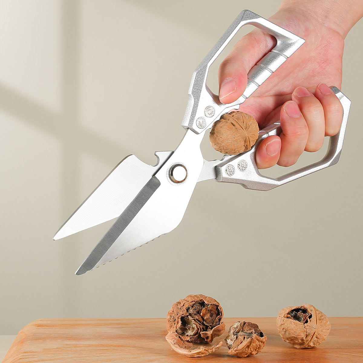 กรรไกรครัวงานหนัก ตัดเนื้อ ผลไ - Outdoor Hunting Kitchen บทวิจารณ์และราคา