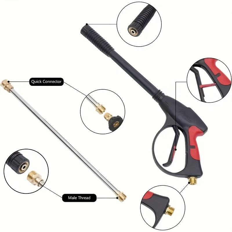 ปืนฉีดน้ำแรงดันสูงแบบพกพาพร้อม - Gun Cleaning Rod บทวิจารณ์และราคา