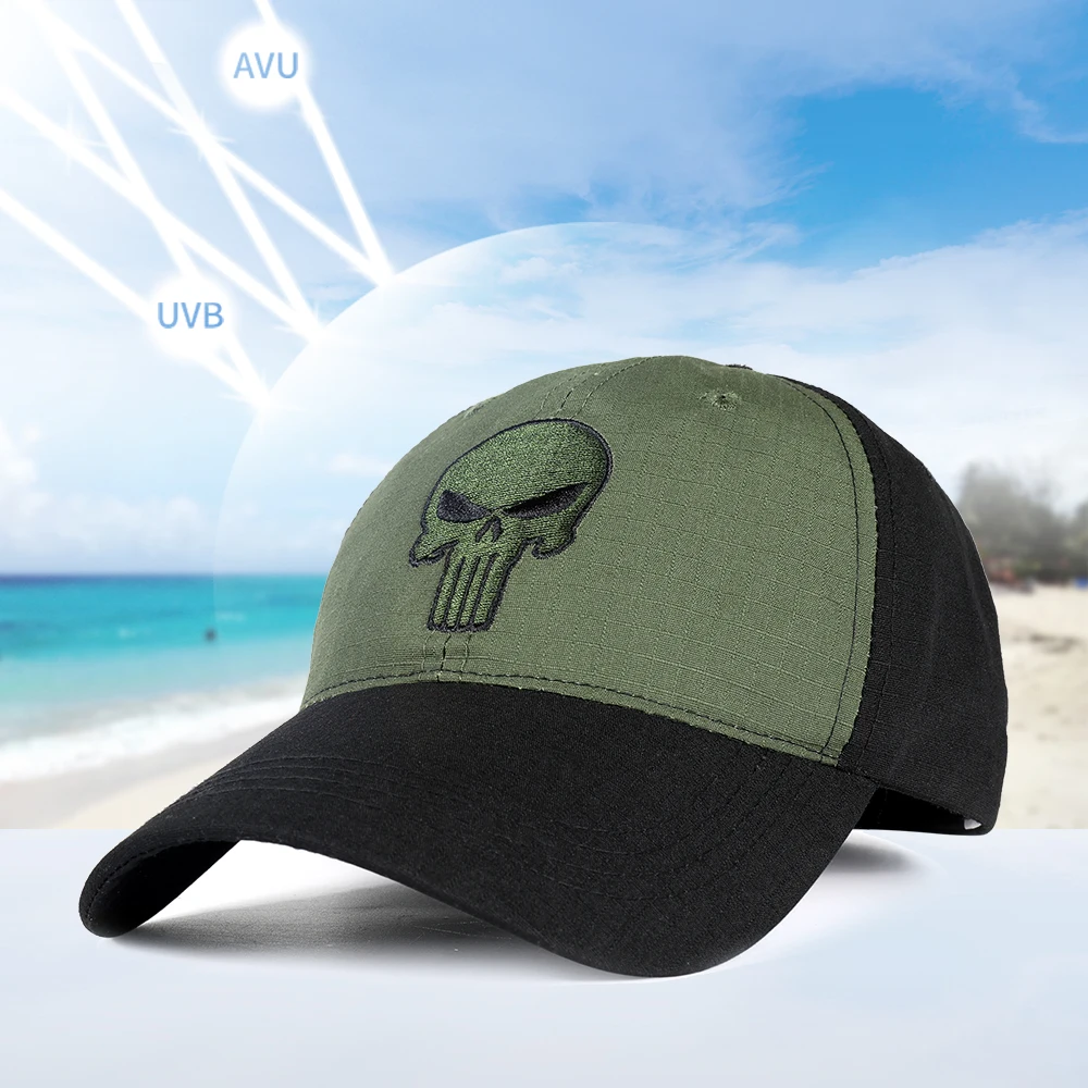 หมวกแก๊ปเบสบอลยุทธวิธีกลางแจ้ง - Mens Outdoor Hunting Hats บทวิจารณ์และราคา